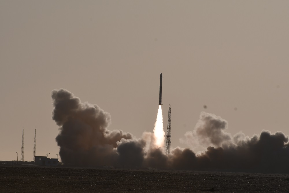 快舟一号发射成功 将完成我国首次星箭空空链路对接验证试验